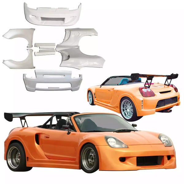 ModeloDrive FRP APBR Wide Body Kit > Toyota MRS MR2 Spyder 2000-2005 - image 1