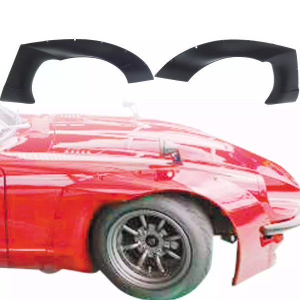 VSaero FRP TKYO Wide Body Fender Flares (front) 60mm 2pc > Datsun 240Z S30 1970-1973 > 2/4 Seater - image 1