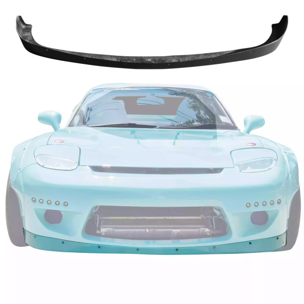 VSaero FRP TKYO Wide Body Front Lip Valance > Mazda RX-7 FD3S 1993-1997 - image 1