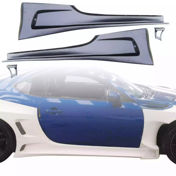 VSaero FRP TKYO v3 Wide Body Side Skirts > Subaru BRZ ZN6 2013-2020 - image 1