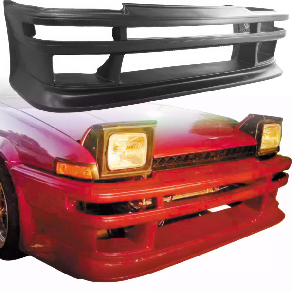 VSaero FRP VERT Front Bumper > Toyota Corolla AE86 1984-1987 > 2/3dr - image 1