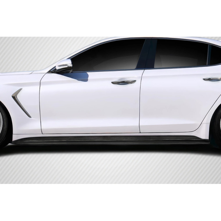 2019-2023 Genesis G70 Carbon Creations MSR Side Skirts Rocker Panels - 2 Piece - image 1
