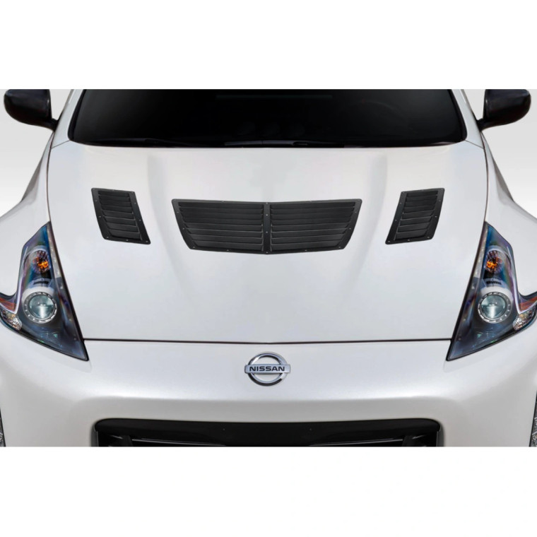2009-2020 Nissan 370Z Z34 GT1 Hood Vents - 3 Piece - image 1