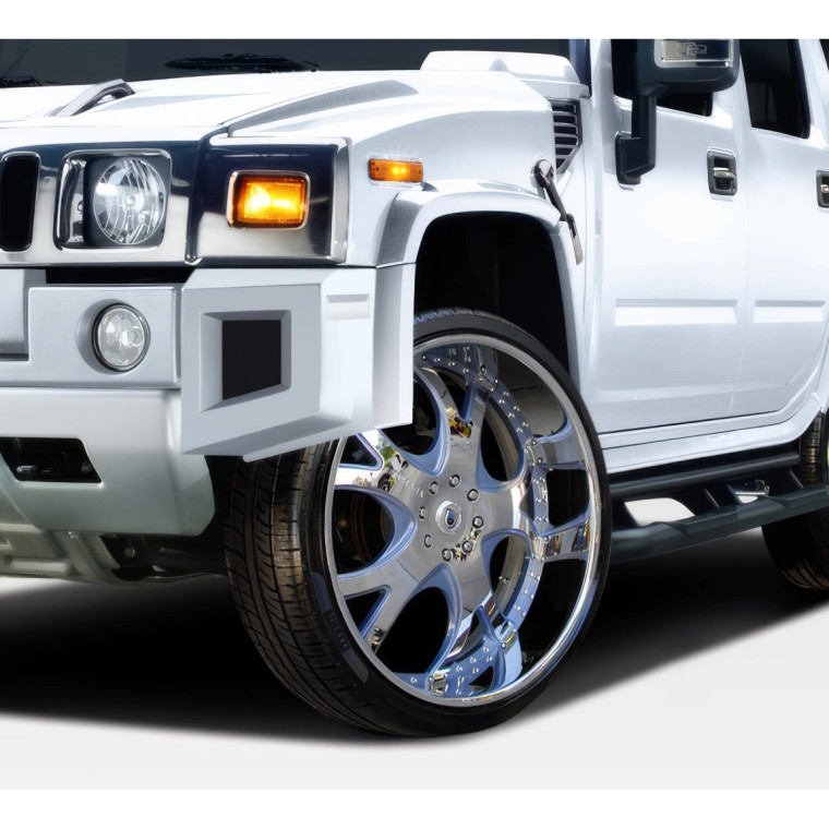 2003-2009 Hummer H2 Duraflex BR-N Fender Flares - 6 Piece - image 1