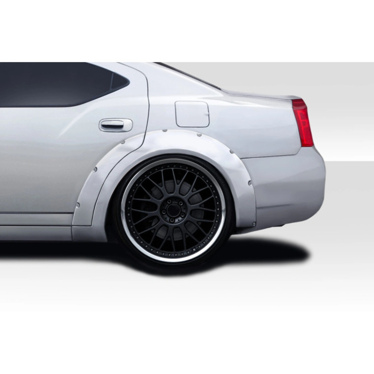 2006-2010 Dodge Charger Novara Wide Body Rear Fender Flares - 4 Piece - image 1