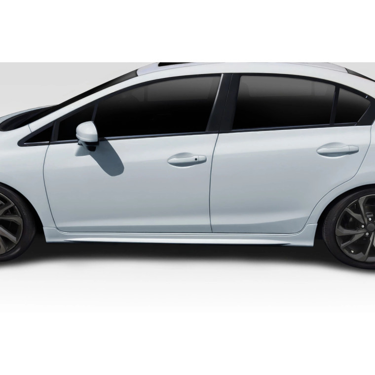 2012-2015 Honda Civic 4DR Type M Side Skirts - 2 Piece - image 1