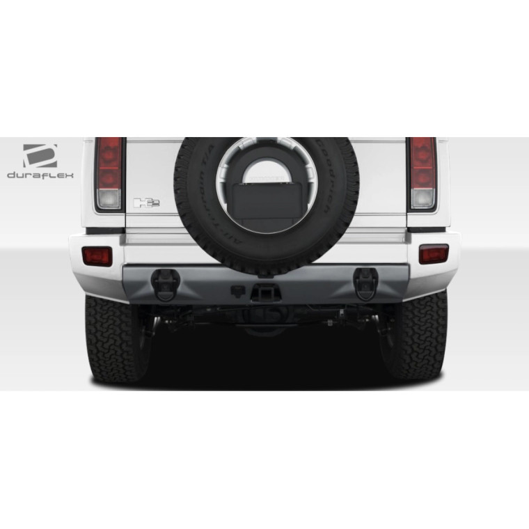 2003-2009 Hummer H2 BR-N Rear Add Ons Spat Bumper Extensions - 1 Piece - image 1