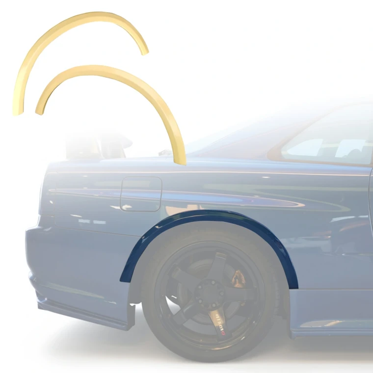 FRP NISM Rt Fender Flares (rear) > Nissan Skyline (R34) GTR 1999-2004 > 2dr Coupe - image 1