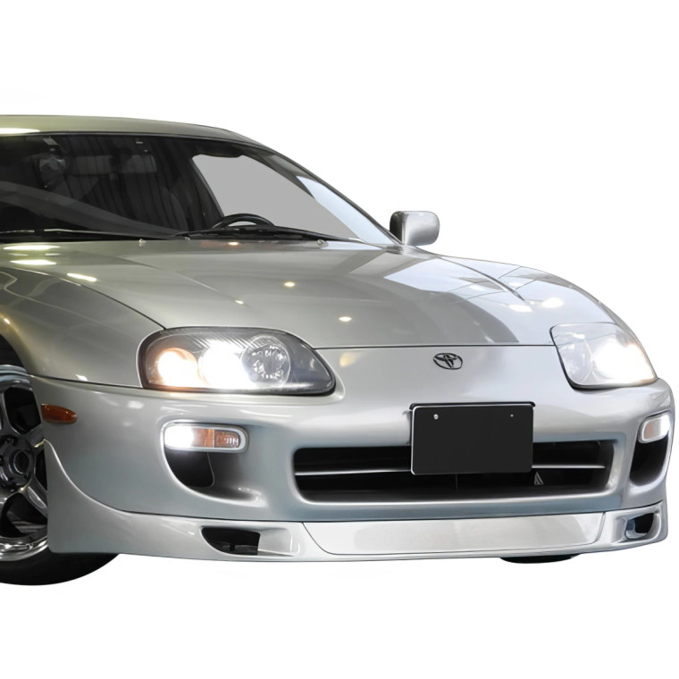 ModeloDrive FRP TRUS Front Lip Spoiler > Toyota Supra (JZA80) 1993-1998 - image 1