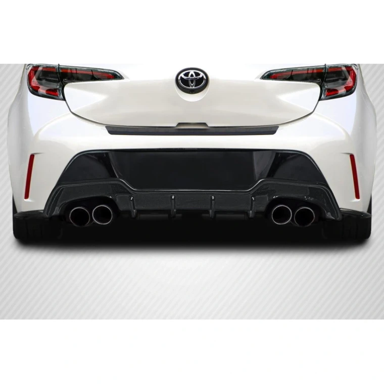2019-2023 Toyota Corolla A Spec Carbon Fiber Rear Lip - image 1