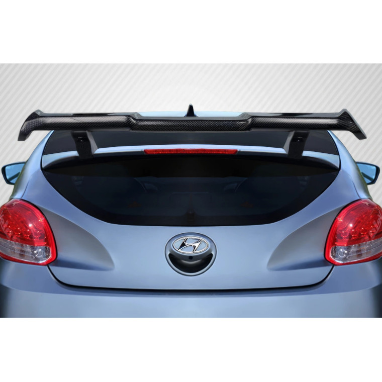 2012-2017 Hyundai Veloster Carbon Creations Nobo Rear Wing Spoiler - 3 Piece ( non turbo ) - image 1