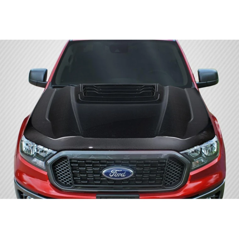 2019-2023 Ford Ranger Raptor Look Hood - 1 Piece - image 2