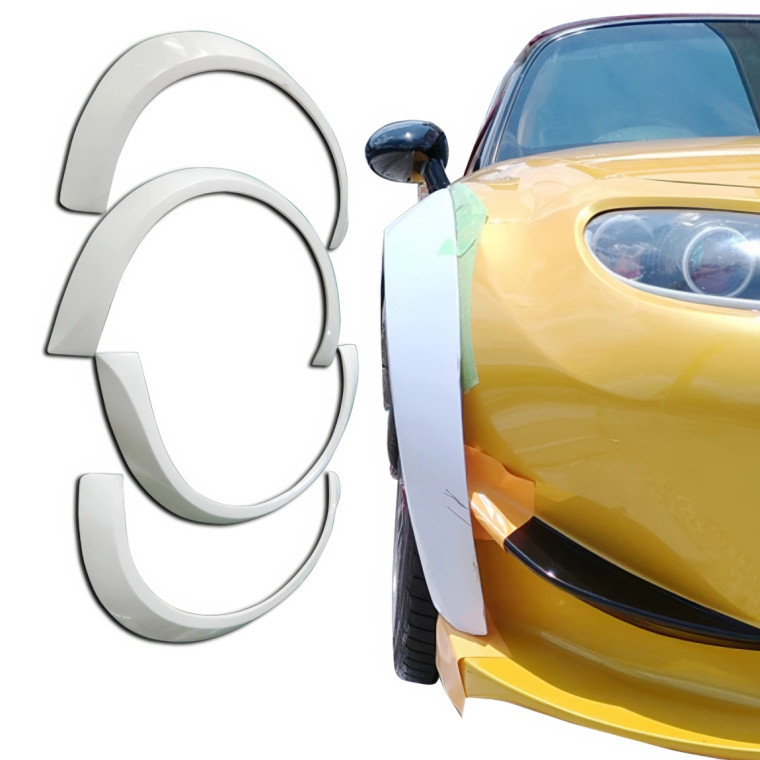 ModeloDrive FRP Fender Flares 4pc > Mazda Miata (NC) 2006-2015 - image 1