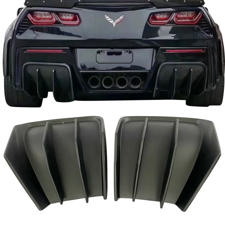 FRP Dual Diffusers 2pc > Chevrolet Corvette (C7) 2014-2019 - image 1