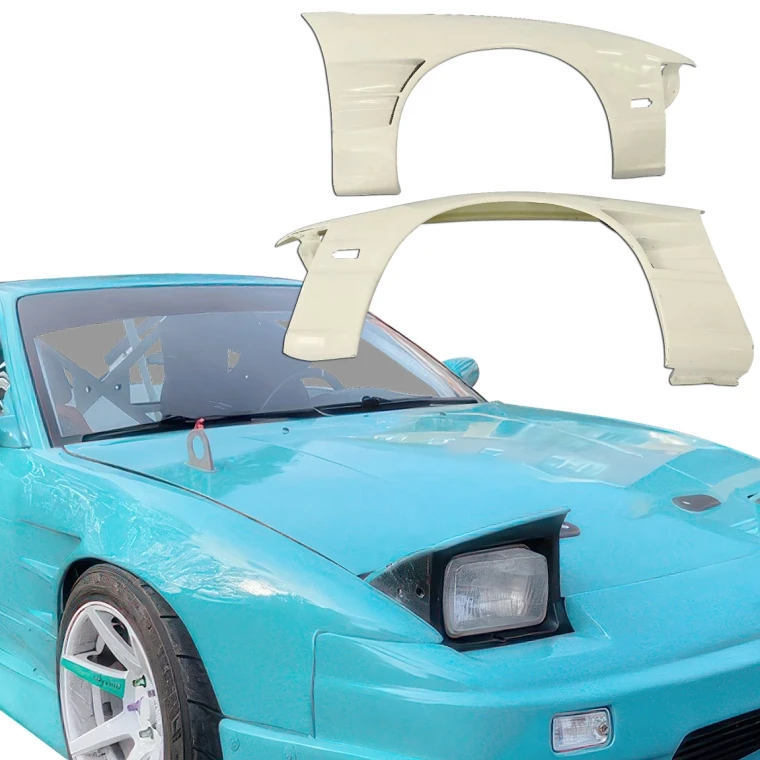 FRP BSPO Wide Body 30mm Fenders (front) > Nissan 240SX 1989-1994 > 2/3dr - image 1