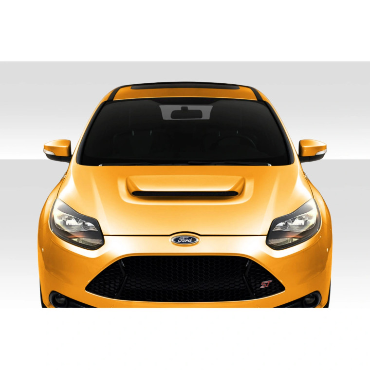2012-2014 Ford Focus Ram Air Hood - 1 Piece - image 1