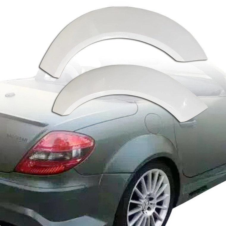 ModeloDrive FRP BLK Series Wide Body Fenders (rear) > Mercedes-Benz SLK (R171) 2005-2011 - image 1