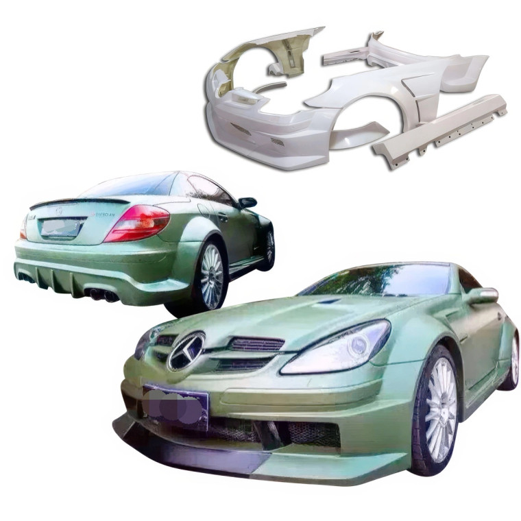 ModeloDrive FRP BLK Series Wide Body Kit > Mercedes-Benz SLK (R171) 2005-2011 - image 1