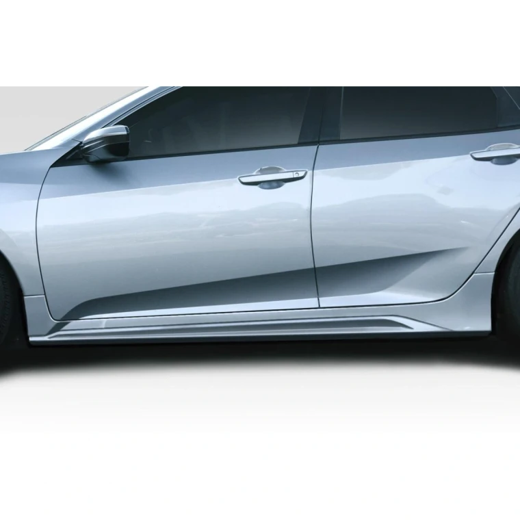 2016-2021 Honda Civic 4DR Type M Side Skirts Rocker Panels - 2 Piece - image 1
