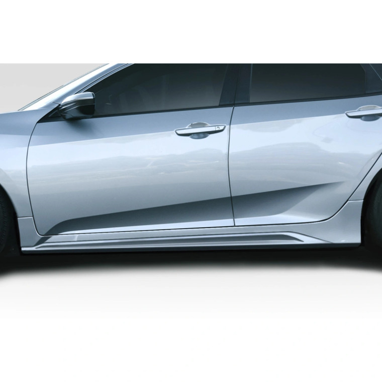 2016-2021 Honda Civic 4DR Type M Side Skirts Rocker Panels - 2 Piece - image 1