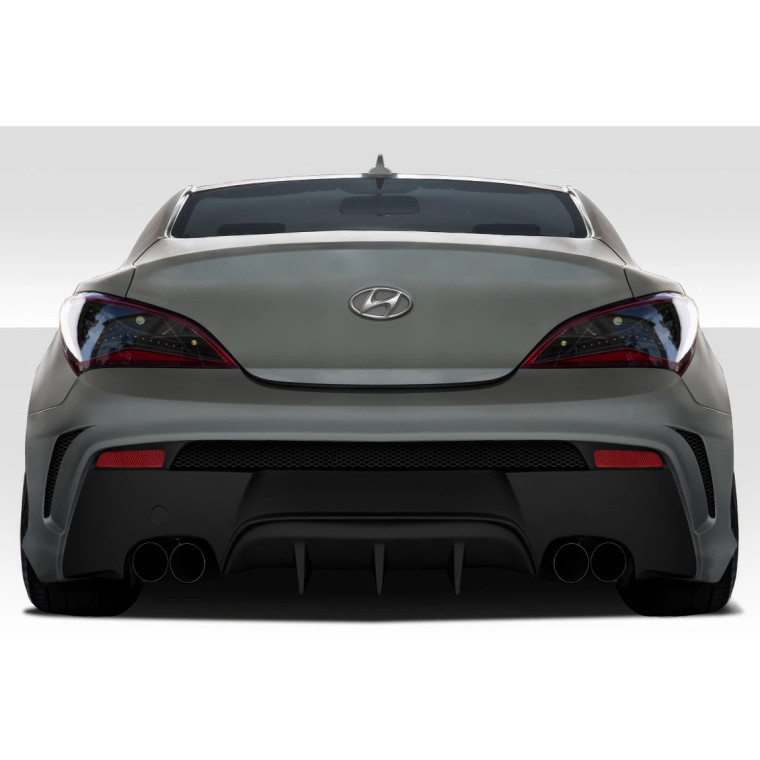 2010-2016 Hyundai Genesis Coupe 2DR Duraflex MSR Rear Bumper - 1 Piece - image 1