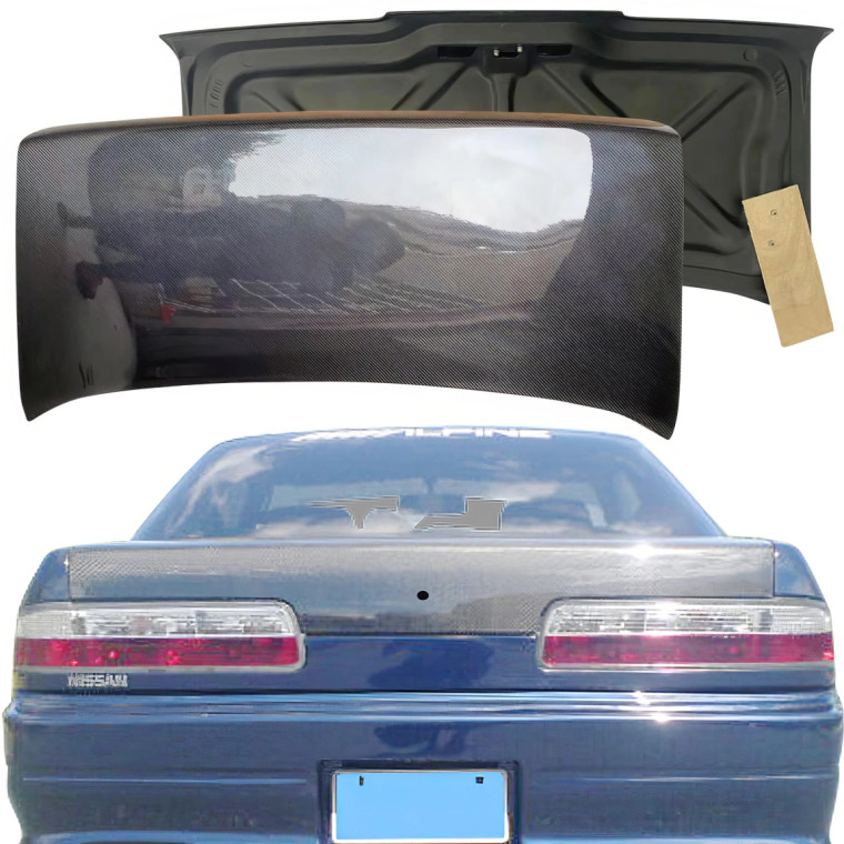 ModeloDrive Carbon Fiber OER Trunk > Nissan 240SX (S13) 1989-1994 > 2dr Coupe - image 1