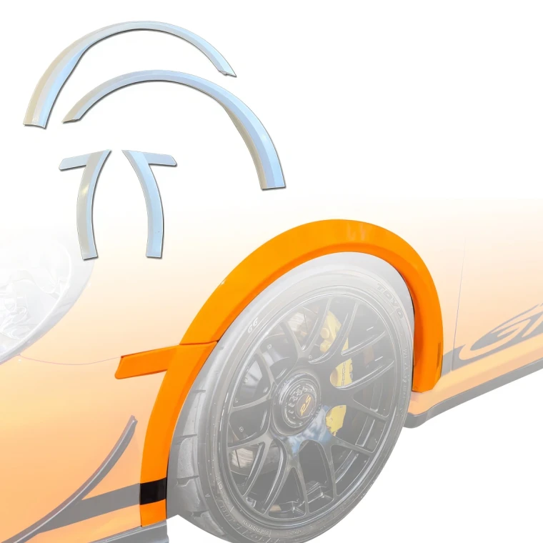 FRP GT3 RS Fender Flares (front) 4pc > Porsche 911 (997) 2005-2012 - image 1