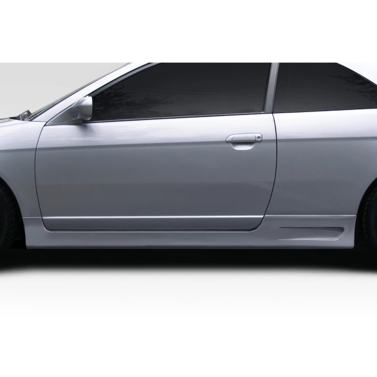 2001-2005 Honda Civic 2DR Duraflex H Tech Side Skirts Rocker Panels - 2 Piece - image 1