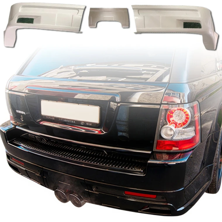 FRP HAMA Rear Lip Valance 3pc > Land Rover Range Rover Sport 2010-2013 - image 1