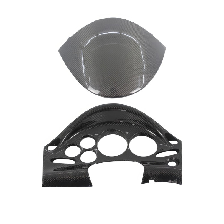 Carbon Fiber LHD Cluster Surround Trim 2pc > Mazda RX-7 (FD3S) 1993-1997 - image 1