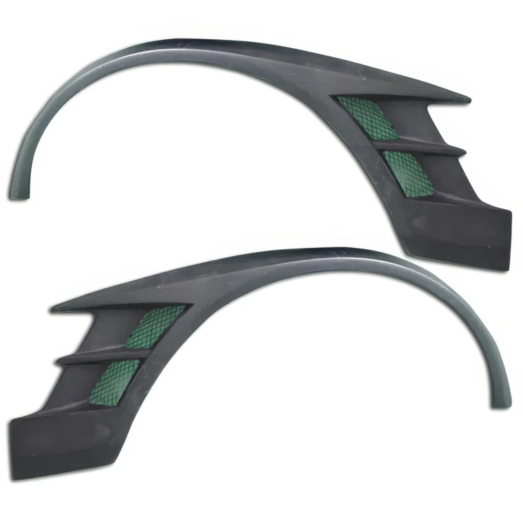 FRP VOLT Wide Body Flares (front) > Mitsubishi Evolution EVO8 EVO9 2003-2006 - image 1