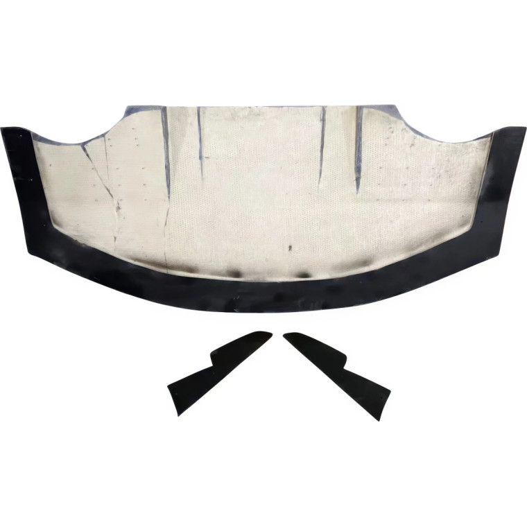 ModeloDrive FRP VOLT Race XXL Front Lip Valance > Mitsubishi Evolution EVO8 EVO9 2003-2006 - image 1