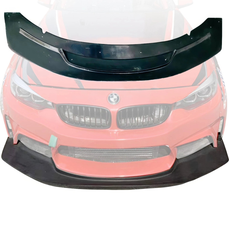 ModeloDrive FRP DMD Front Lip Valance > BMW 4-Series (F32) 2014-2020 > 2dr Coupe - image 1