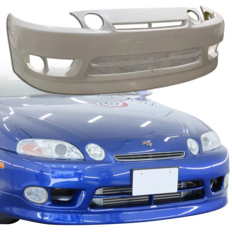 FRP ACOU Front Bumper > Lexus SC300 1992-2000 - image 1