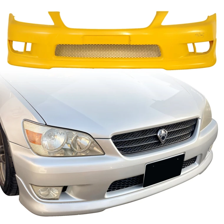 FRP TD v1 Front Bumper > Lexus IS300 2000-2005 - image 1
