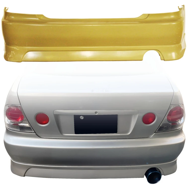 FRP TD v1 Rear Bumper > Lexus IS300 2000-2005 - image 1