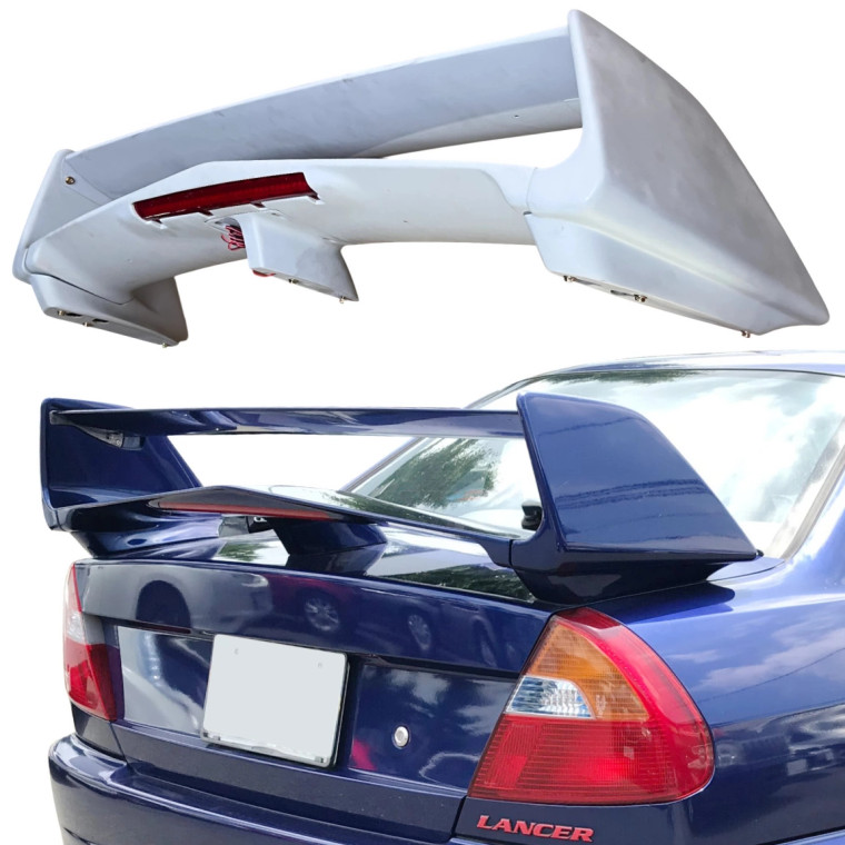 ModeloDrive FRP EVO6 Spoiler Wing > Mitsubishi Evolution EVO5 EVO6 1998-2001 - image 1