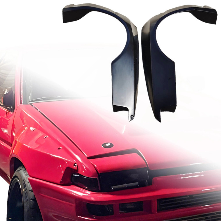 VSaero FRP TKYO Wide Body Fenders Flares (front) 40mm > Toyota Corolla (AE86) Trueno 1984-1987 > 3dr Hatch - image 1