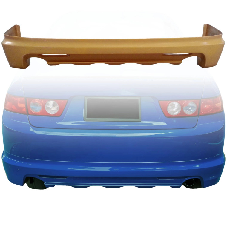 ModeloDrive FRP MUGE V1 Rear Lip Valance > Acura TSX 2004-2008 - image 1