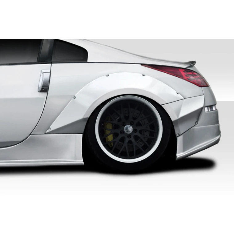 2003-2008 Nissan 350Z Z33 SDS Rear Fender Flares (+60mm) - 4 Piece - image 1