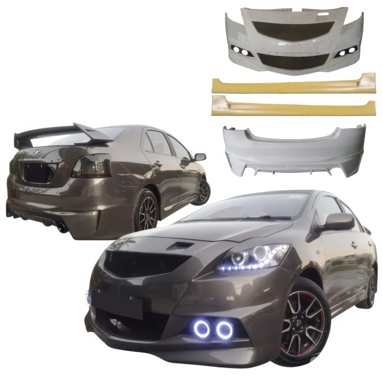 FRP GALX Body Kit > Toyota Yaris 2007-2011 > 4dr Sedan - image 1