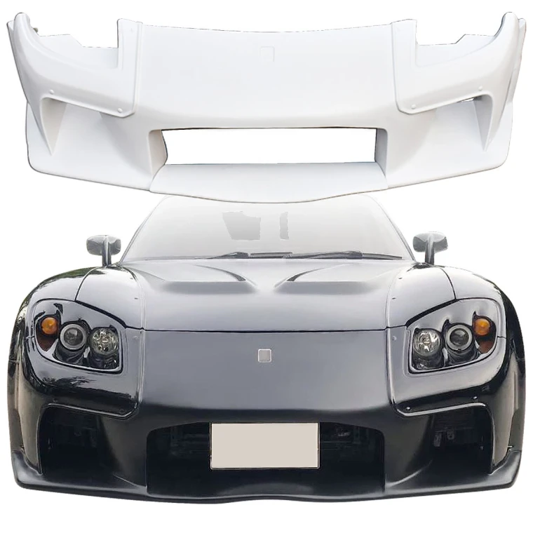 FRP VSID FN Wide Body Front Bumper > Mazda RX-7 (FD3S) 1993-1997 - image 1