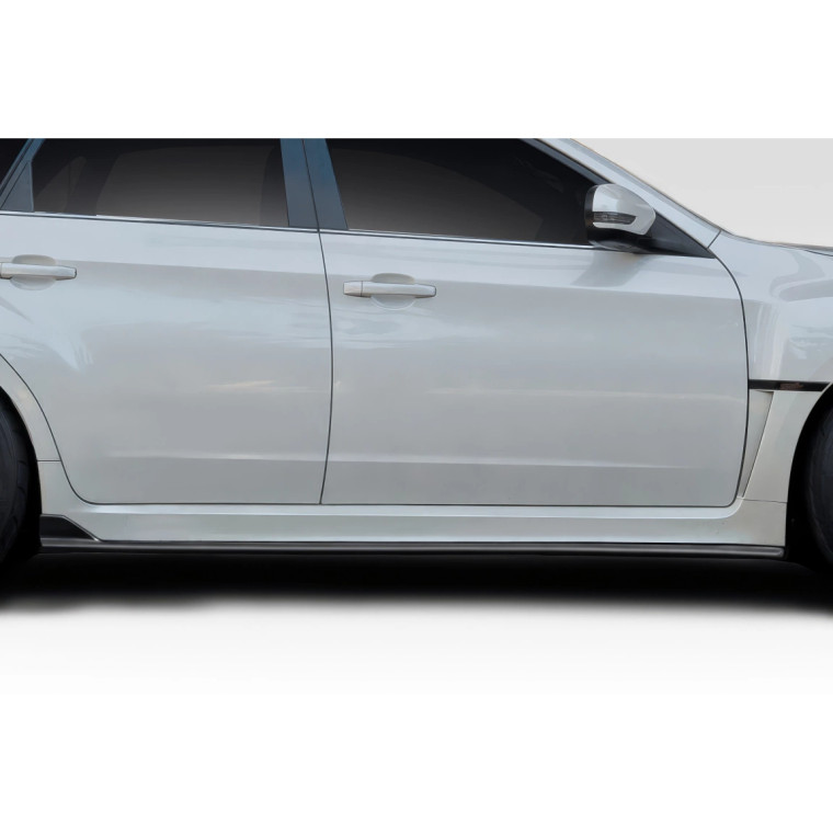 2008-2014 Subaru Impreza STI 4DR / 5DR / 2011-2014 Impreza WRX 4DR / 5DR STI S206 Look Side Skirt Splitters - 2 Piece - image 1