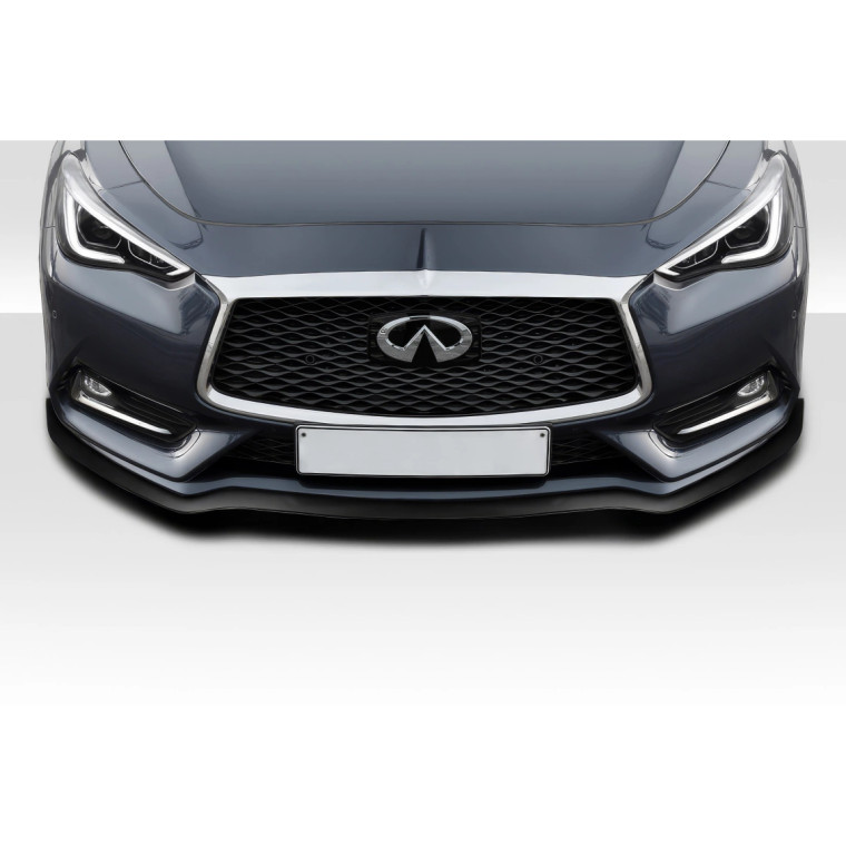 2017-2022 Infiniti Q60 Aero Front Lip Splitter - 1 Piece - image 1