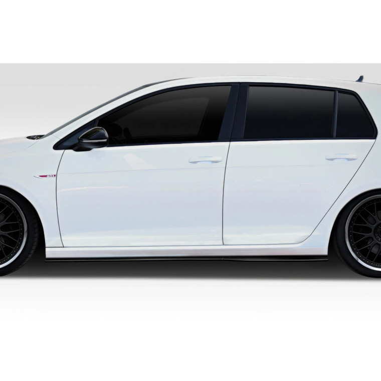 2015-2021 Volkswagen Golf GTI Duraflex RZ Side Skirt Splitters - 2 Piece - image 1