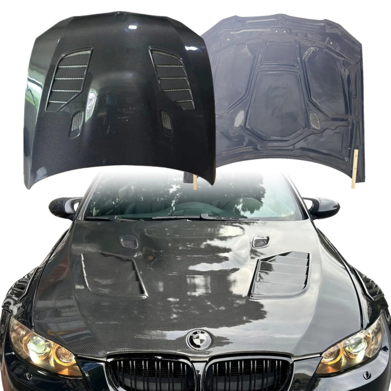 ModeloDrive Carbon Fiber VAR Hood > BMW M3 (E92 E93) 2008-2013 - image 1