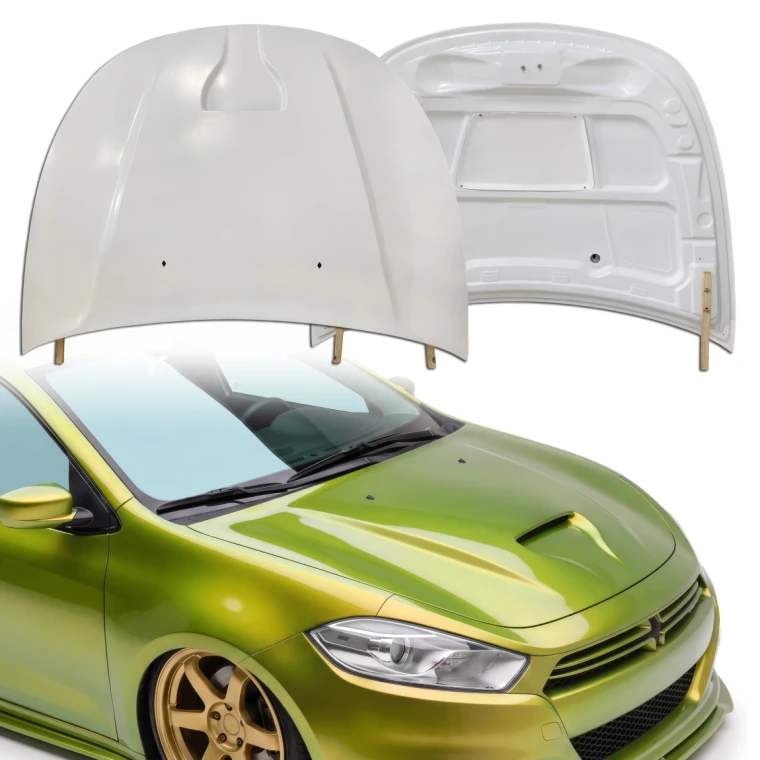 FRP KR Vented Hood > Dodge Dart 2013-2016 - image 1