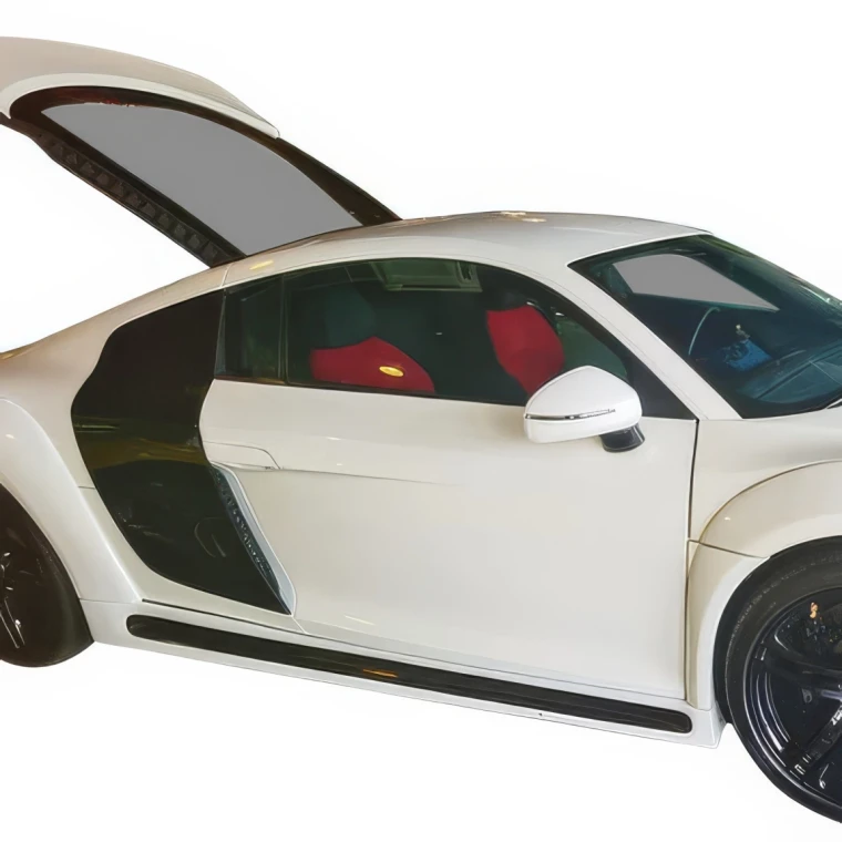 FRP PPRZ Wide Body Side Skirts > Audi R8 2008-2015 - image 1