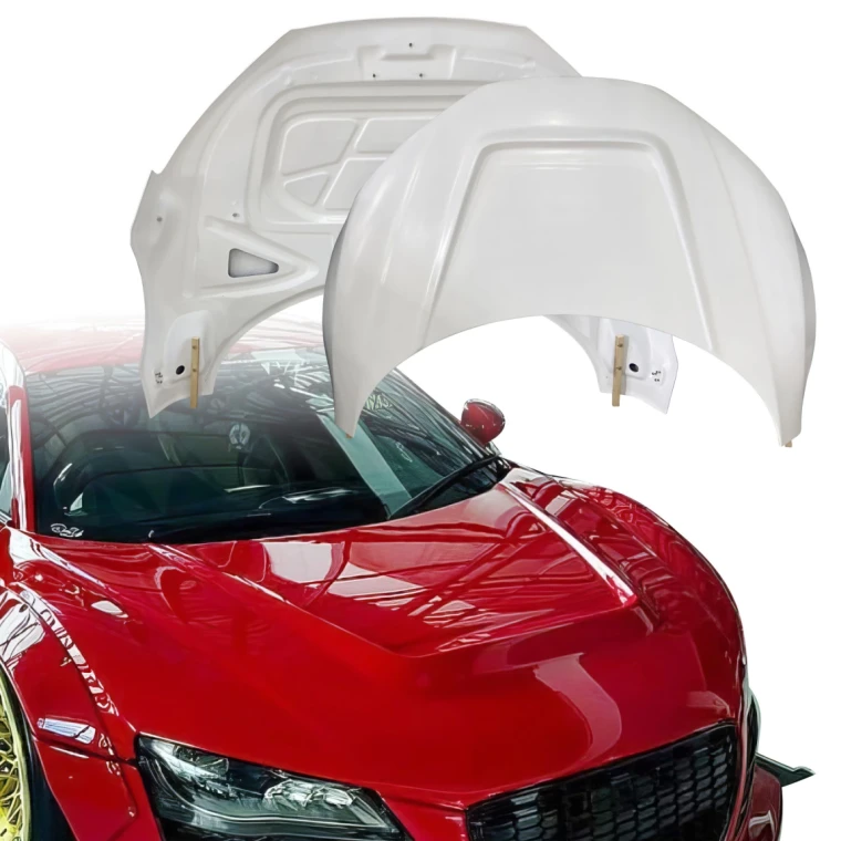 FRP PPRZ Hood > Audi R8 2008-2015 - image 1