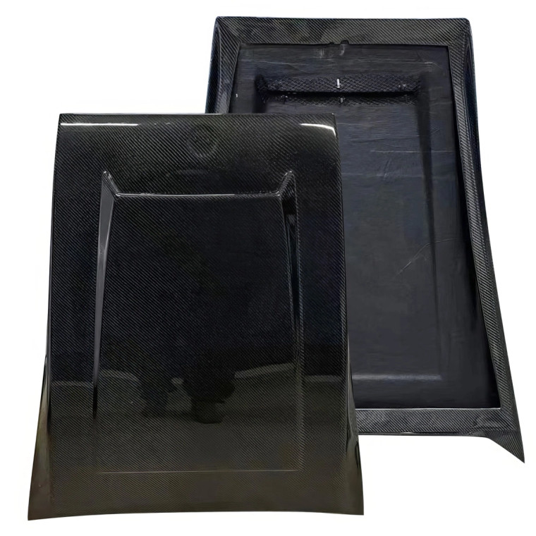 ModeloDrive Carbon Fiber BRAB Hood > Mercedes-Benz G-Class Wagon (W463) 1990-2018 - image 1